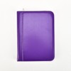 Arpan A4 Purple Zipped Deluxe Faux Leather Business Conference with
