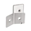 uxcell Stainless Steel 135 Degree Glass Clamp, 4pcs for 8-12mm