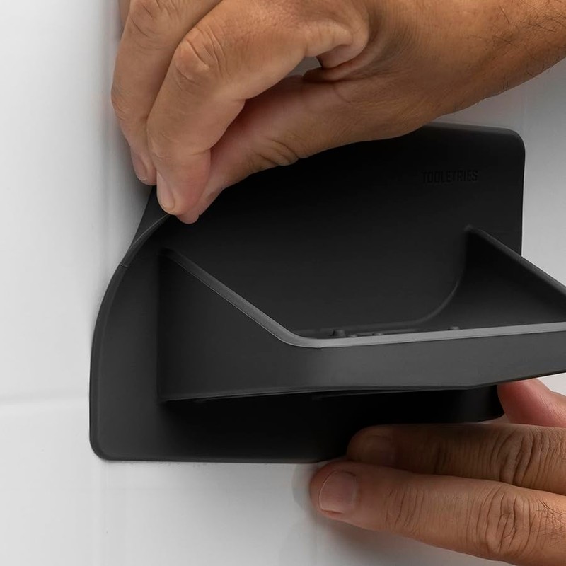 TOOLETRIES The Benjamin Soap Holder - Silicone Toiletry Organizer, Shower