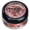 Holographic Glitter Shapes by Moon Glitter - Rose Gold -