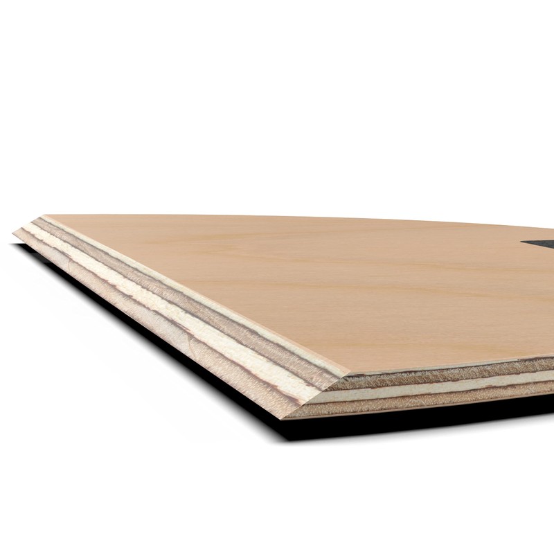 AUPROTEC Heiko Pizza Shovel Wooden Pizza Board Birch Polished Set
