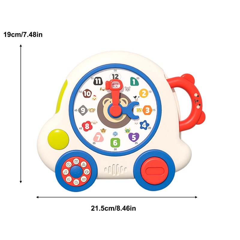Learning Clock for Kids - Funny Clock Learning Machine -
