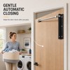 Adjustable Zinc Alloy Automatic Door Closer with Arm & Screws