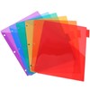 Separadores de Carpeta de Plástico con Pestañas, Carpeta de 3