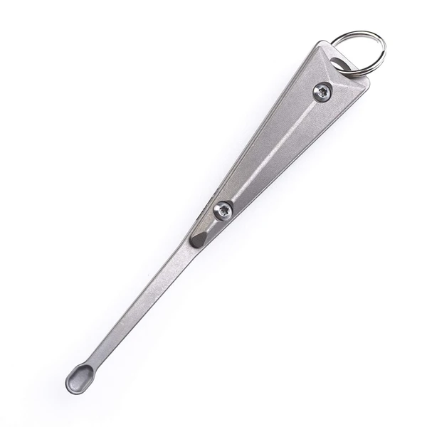 MecArmy EI2 Titanium EDC Keychain Ear Pick, Ultra-Light Earwax Removal