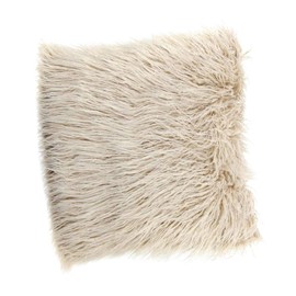 Mobestech 45x45cm Sheepskin Pillowcase Plush Pillow Cover for Winter Decorative Pillow