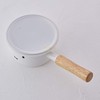 Fuji Enamel MFF-12S Sauce Pan, Induction Compatible, Enameled with Lid,