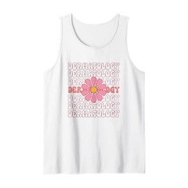 Dermatology Flower Derm Dermatologist Dermatology Tank Top