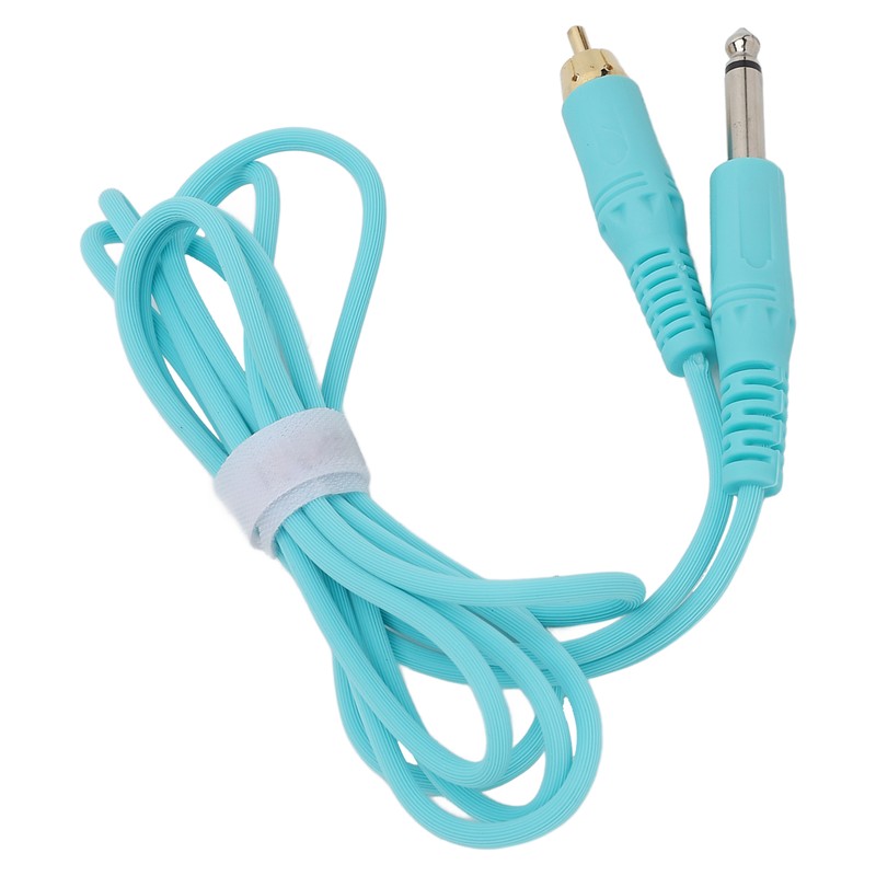 2m Length Tattoo Clip Cord RCA Interface Strong Conductivity Silicone