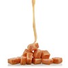 Vanilla Sea Salt Caramels, Gourmet Chewy Squares, Rich and Creamy
