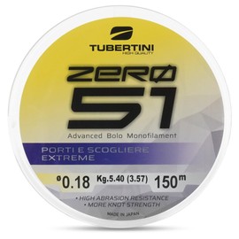 Tubertini Zero 51 Fishing Line Ports and Extreme Baits (Diameter 0.30 mm - 10.80 kg, 300 m)