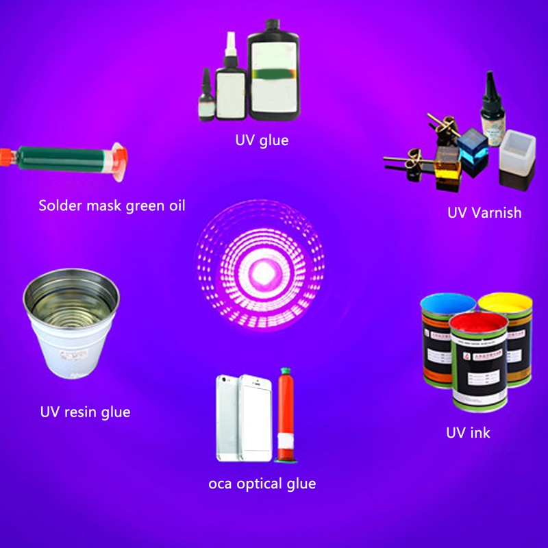 UV Glue Curing Lamp UV LED Black Lamp 3W Ultraviolet