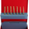Titanium Coated Tungsten Carbide Bar Bar Set of 7 Shank Diameter