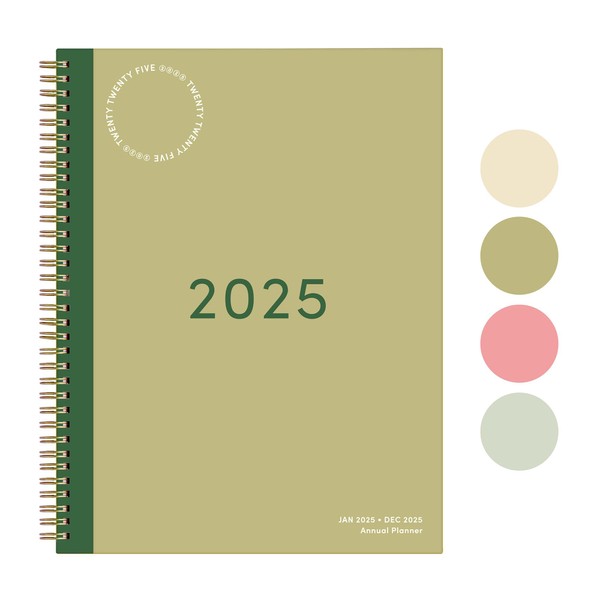 Rileys & Co 2025 Simple Weekly Planner - Annual Weekly