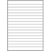 LANDRÉ 100050495 Ring Binder Refill Pages, Wood-Free, Rounded Corners, Punched