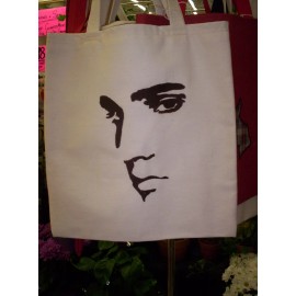 Embroiderrific Free personalizing Tote: NEW Elvis Machine embroidered tote
