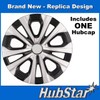 HubStar Replacement Hubcap for Toyota Corolla 2020-2022, Prius 2019-2022, 15-inch