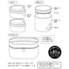 Skater KCLJC9AG-A Lunch Jar, Antibacterial, Insulated Lunch Box, Brooklyn, Large