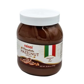 Nessi Traditional Chocolate Hazelnut Spread – Smooth & Creamy Delight, 1 Packs (750g)