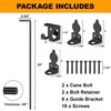 24" Cane Bolt Drop Rod for Gate, Heavy Duty Gate
