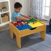 KidKraft 2-in-1 Reversible Top Activity Table with 200 Building Bricks