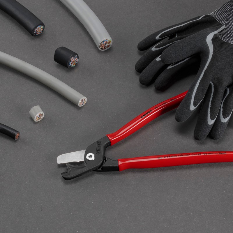 KNIPEX StepCut XL 95 11 225 Cable Shears with Step