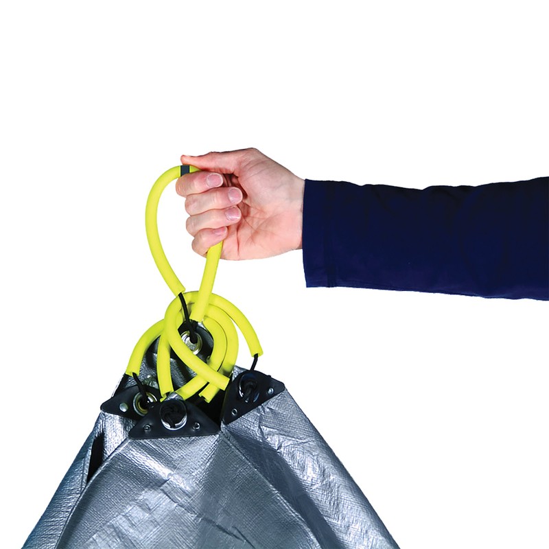 Allsop Clean-Up Tarp Handles - Interlocking System with 4 Handles