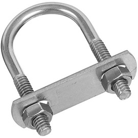 National Hardware N222-422 2193BC U Bolt in Stainless Steel,#132-1/4"x1-1/8"x2-1/4"