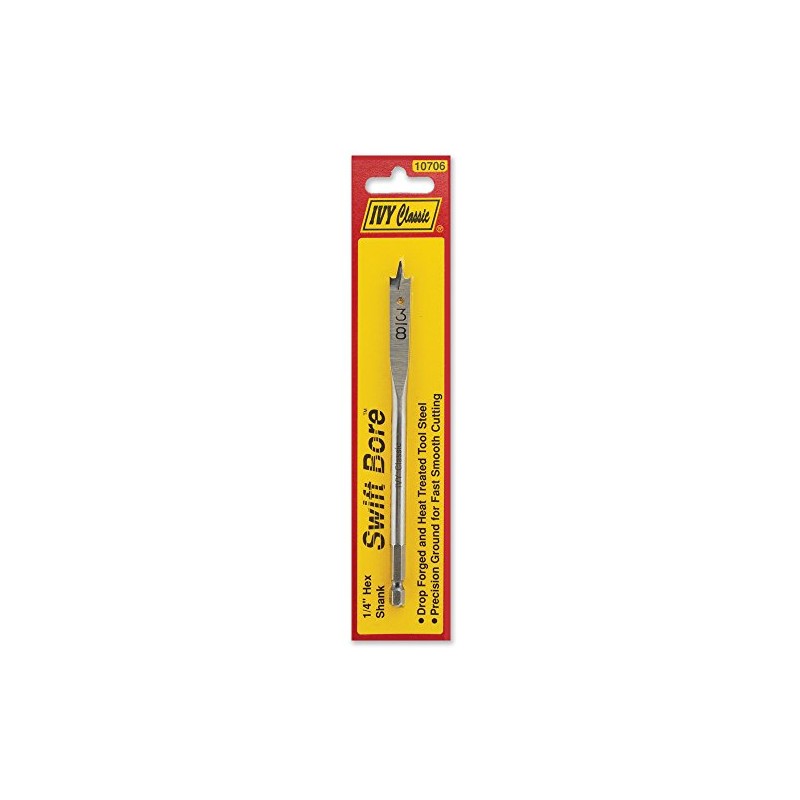 IVY Classic 10706 3/8 x 6-Inch Swift Bore® Wood Spade