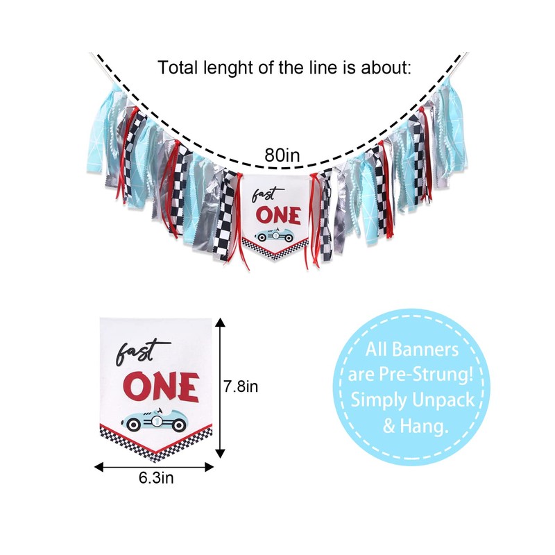 Fast One - Bandera de silla alta – Bandera de