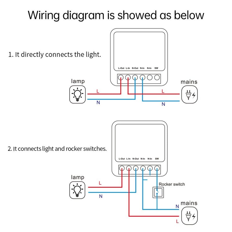 Mengshen Smart Relay WiFi Switch 3 Channel Home Smart Automation