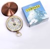 Oaimyy -Compass for Travel/Camping/Wild/Navigation, Retro Style (Bronze)