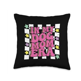 Nad-Mom In My Dog Mom Era Last-Minute Birthday Idea Throw Pillow, 16x16, Multicolor