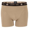 STARK SOUL Men's Boxer Shorts Pack of 3 Retro Soft
