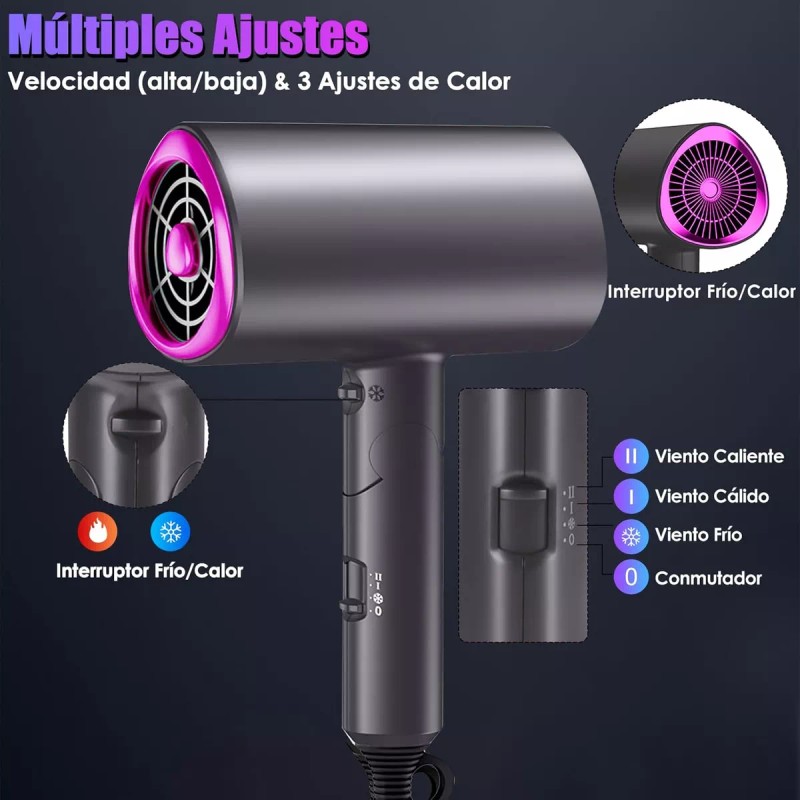 Secador Para Cabello Profesional Estética Salón De Belleza