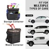SIBOFUEGO Cute Car Trash Can with Lid – Multipurpose Collapsible