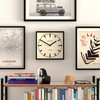 JONES CLOCKS® Box Railway wall Clock | Square Station Clock