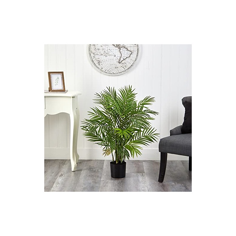 Nearly Natural 3ft. Areca Silk Palm Tree