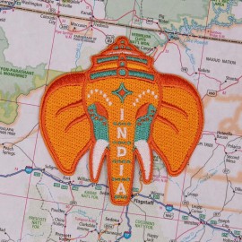 India Iron on Travel Patch - Great Souvenir or Gift for travellers
