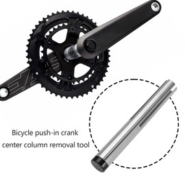 Be In Your Mind Tool for removing the bottom bracket for bicycles for removing the press-in crank bottom bracket compatible with BB86 PF30 BB92 bottom bracket bicycle repair tool silver