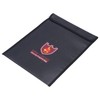 Fireproof Waterproof Bag Multi Function Money Document Jewelry Valuables Pouch