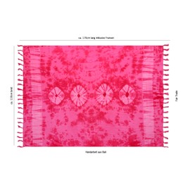 Ciffre 35 Models Sarong Pareo Wrap Skirt Beach Towel Wrap Towel Original EL-Vertrieb GmbH Towels with Buckle Clasp Made from Coconut WK1 -