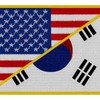 EmbTao USA American United States Flag and South Korea Flag