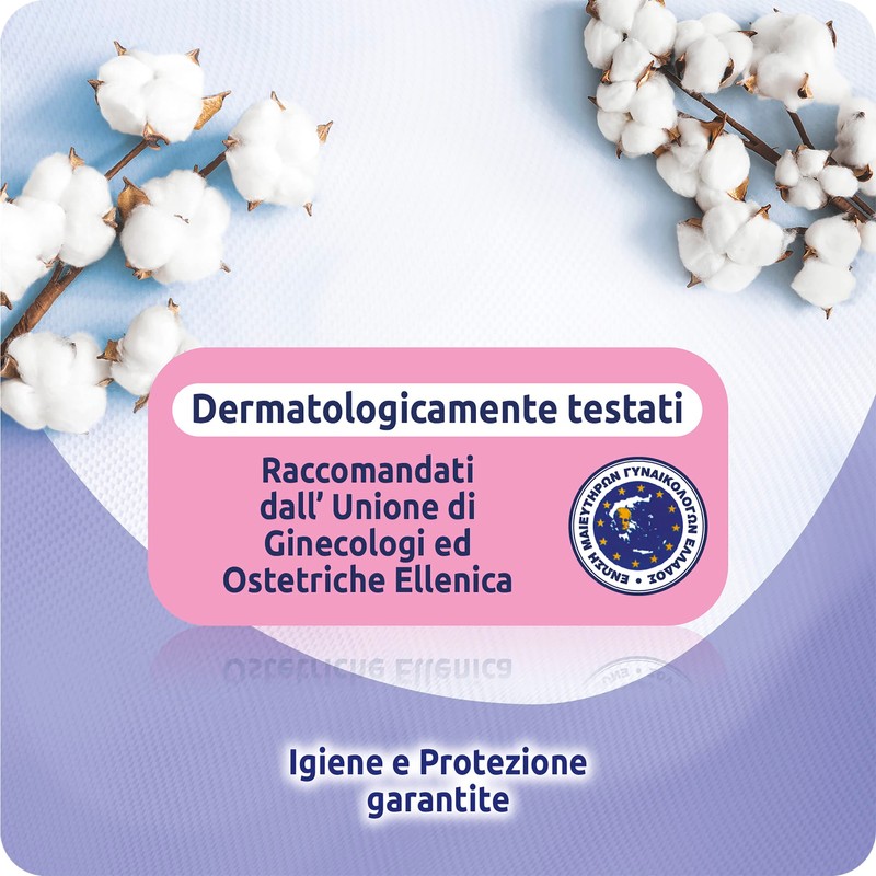 EveryDay Sensitive Cotton Ultra Absorbent, Night with Wings, Filters with