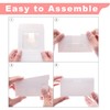 Zzrywuty 10x10x5 Inches Cake Box with Cake Board Set (40Pcs,
