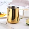 Milk Frothing Pitcher 21oz - 620ml, Kyraton Stainless Steel Espresso
