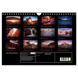 USA Desert Dreams (Wall Calendar 2026 DIN A4 Landscape), CALVENDO Monthly Calendar