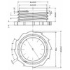 Flexible spout for jerrycan DIN 45 (22038)