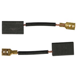 vhbw 2 x Carbon Brush 16 x 10 x 5 mm Compatible with Milwaukee AGV 13-125 QX, AGV 1500-125 XC, AGV 1500-180 XC Angle Grinder, Grinder