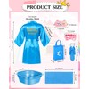 Suhine 10 Set Spa Party Supplies for Girls, Kids Satin